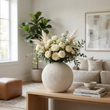 Erwinholm White/Ivory Large Vase