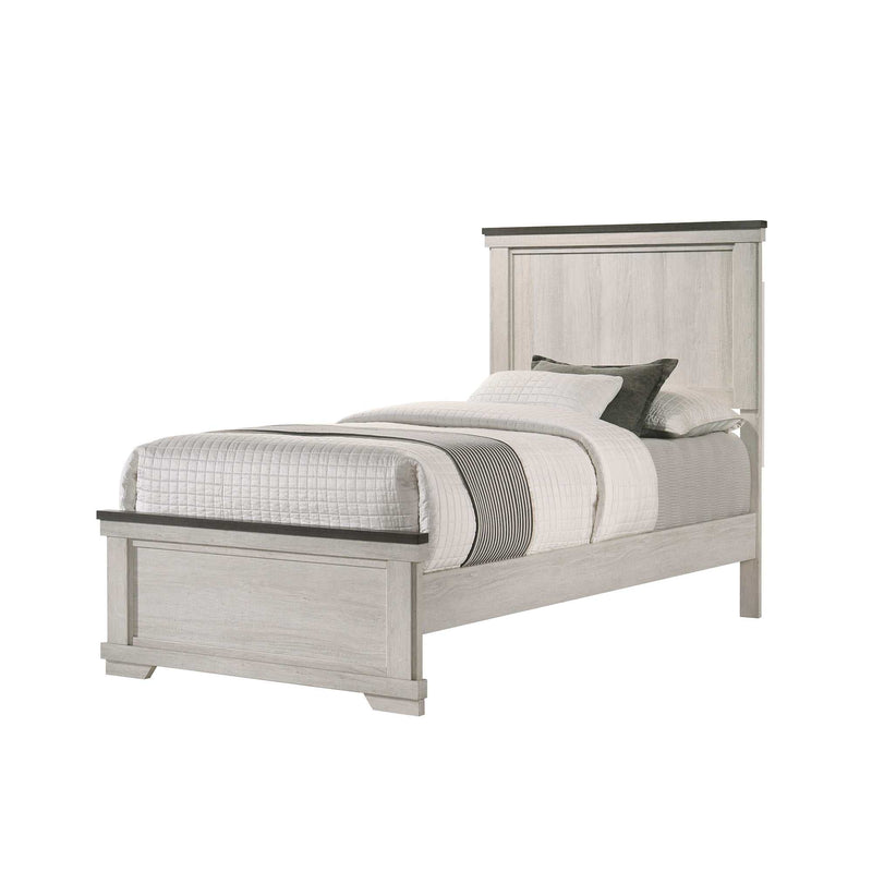 Leighton Two Tone Panel Youth Bedroom Set - Ornate Home