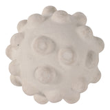 Kramm White Large Hobnail Paper Mache Bowl
