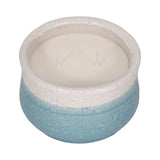 Bennetstone Blue Moco Bamboo Candle