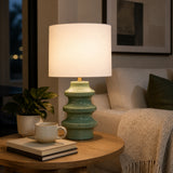 Maricopa Green Ceramic Table Lamp