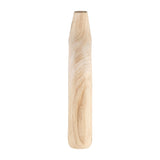 Independence Natural/Ivory Wood Cut-Out Vase
