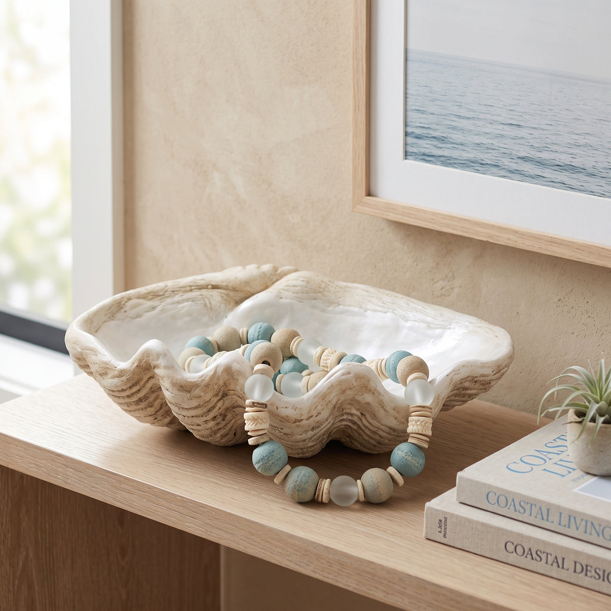 Pennshaw Ivory Pearlized Shell Bowl