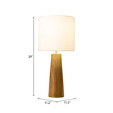 Woonari Brown Solar Table Lamp