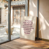 Romans 15 Hope and Peace Scripture Print
