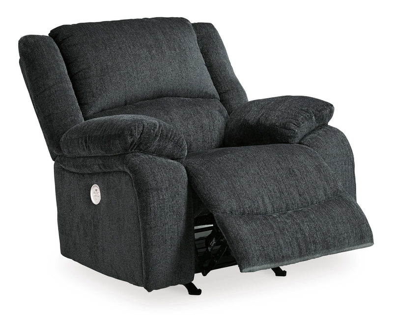 (Online Special Price) Draycoll Slate Power Recliner - Ornate Home