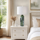Barro Green Artful Glass Table Lamp