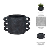 Arlowhaven Black Planter