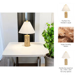 Youngstown Gold Resin Textured Table Lamp