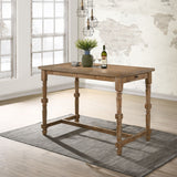 Farsiris Weathered Oak Counter Height Table