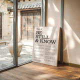 Be Still and Know Psalm 46