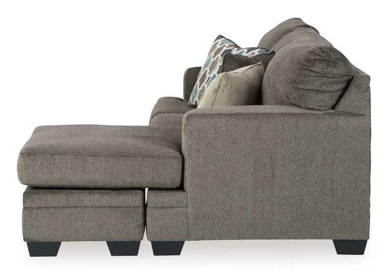 (Online Special Price) Dorsten Slate Reversible Sofa Chaise - Ornate Home