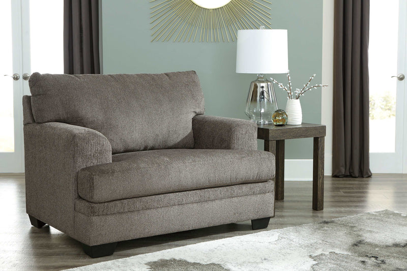 (Online Special Price) Dorsten Slate Oversized Chair - Ornate Home