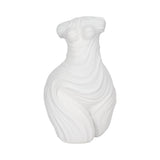 Riverkern White Large Curvy Ribbed Sculpture