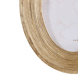 Clovis Gold Etched Oval Photo Frame