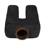Emmaton Black Small Ecomix Abstract Vase