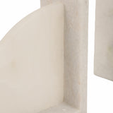 Julianwind White Bookends (Set of 2)