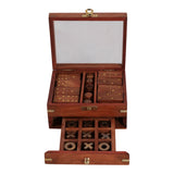 La Costa Brown/Gold 3 in 1 Game Set
