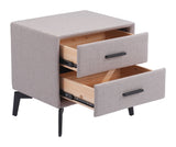 Halle Gray Side Table