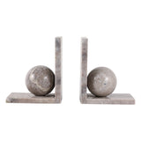Elmo Tan Morchana Ball on Base Bookends (Set of 2)
