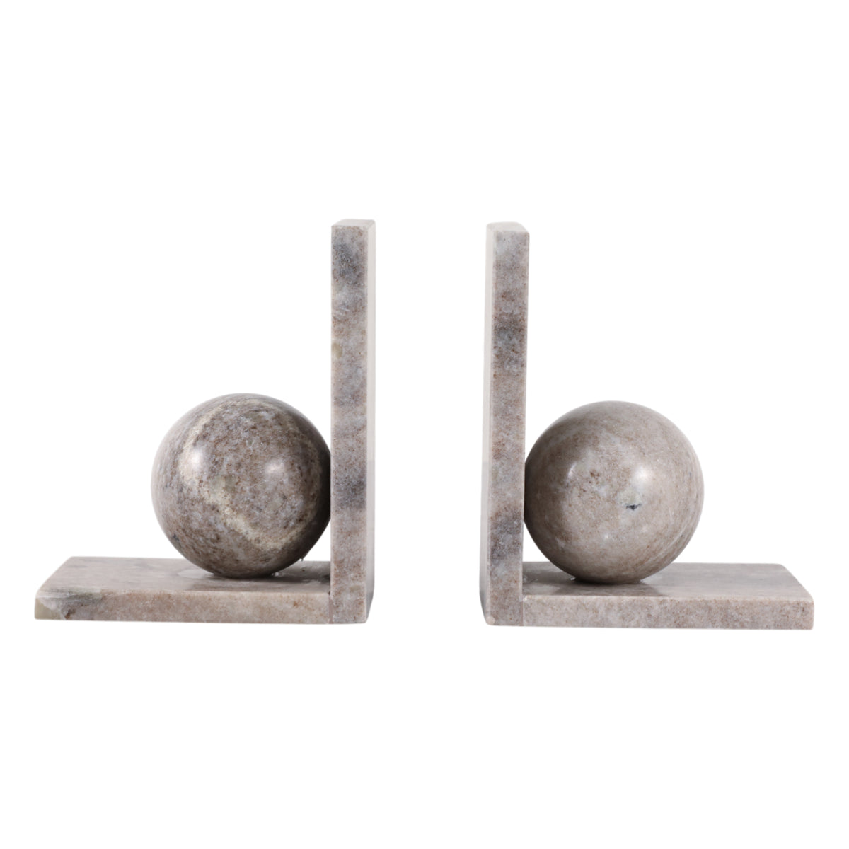 Elmo Tan Morchana Ball on Base Bookends (Set of 2)