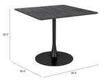 Molly Black Dining Table
