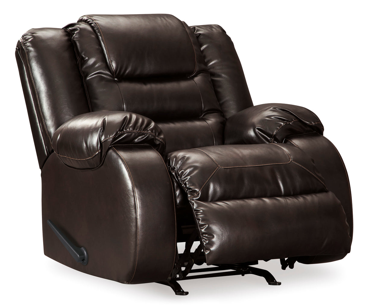 Vacherie Chocolate Brown Rocker Recliner - Ornate Home