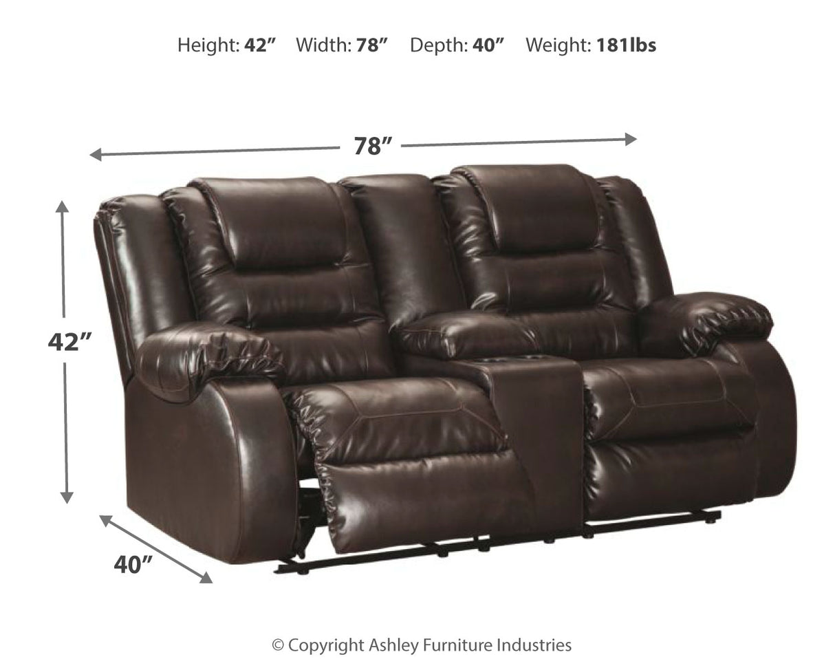 Vacherie Brown Reclining Sofa, Power Loveseat and Recliner - Ornate Home