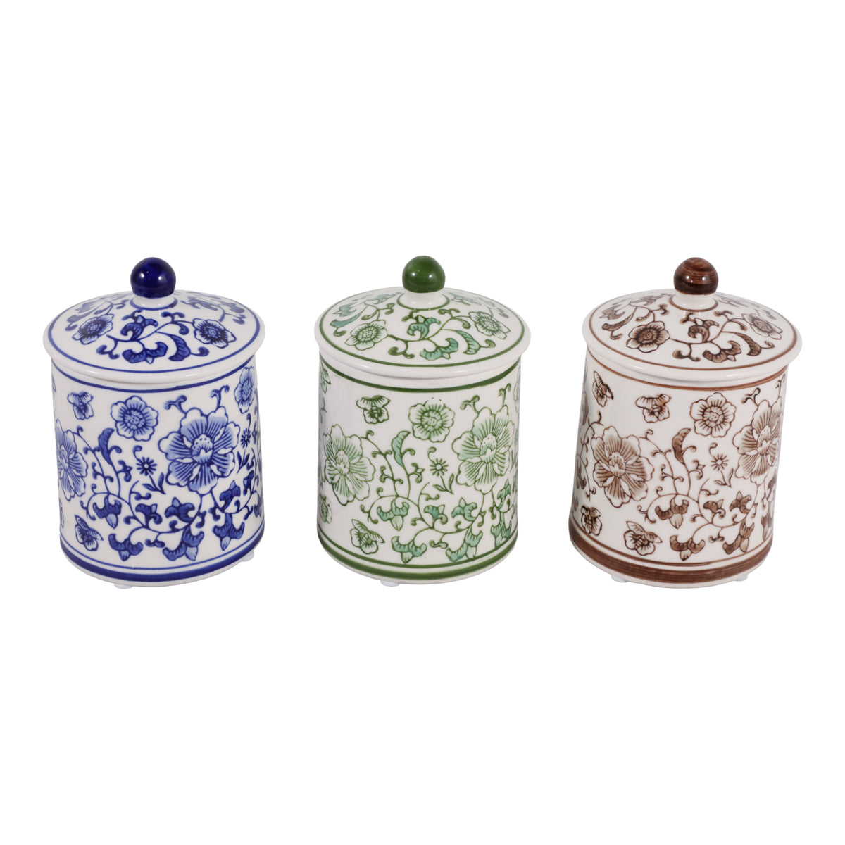 Adlerley Multicolor Jars (Set of 3)