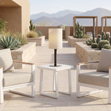 Lumaris Black Solar Table Lamp