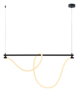 Adder Black Ceiling Lamp