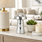 Lakeshore Silver Small Mosaic Mushroom