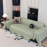 Soft Decorative Throw for Sofa and Loveseat, Textured Sofa Cover Blanket for Couch