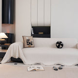 Soft Decorative Throw for Sofa and Loveseat, Textured Sofa Cover Blanket for Couch