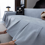 Waterproof Couch Cover Throw, Non Slip Furniture Protector for Leather & Fabric Sofa