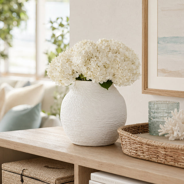 Denningholm White Vase
