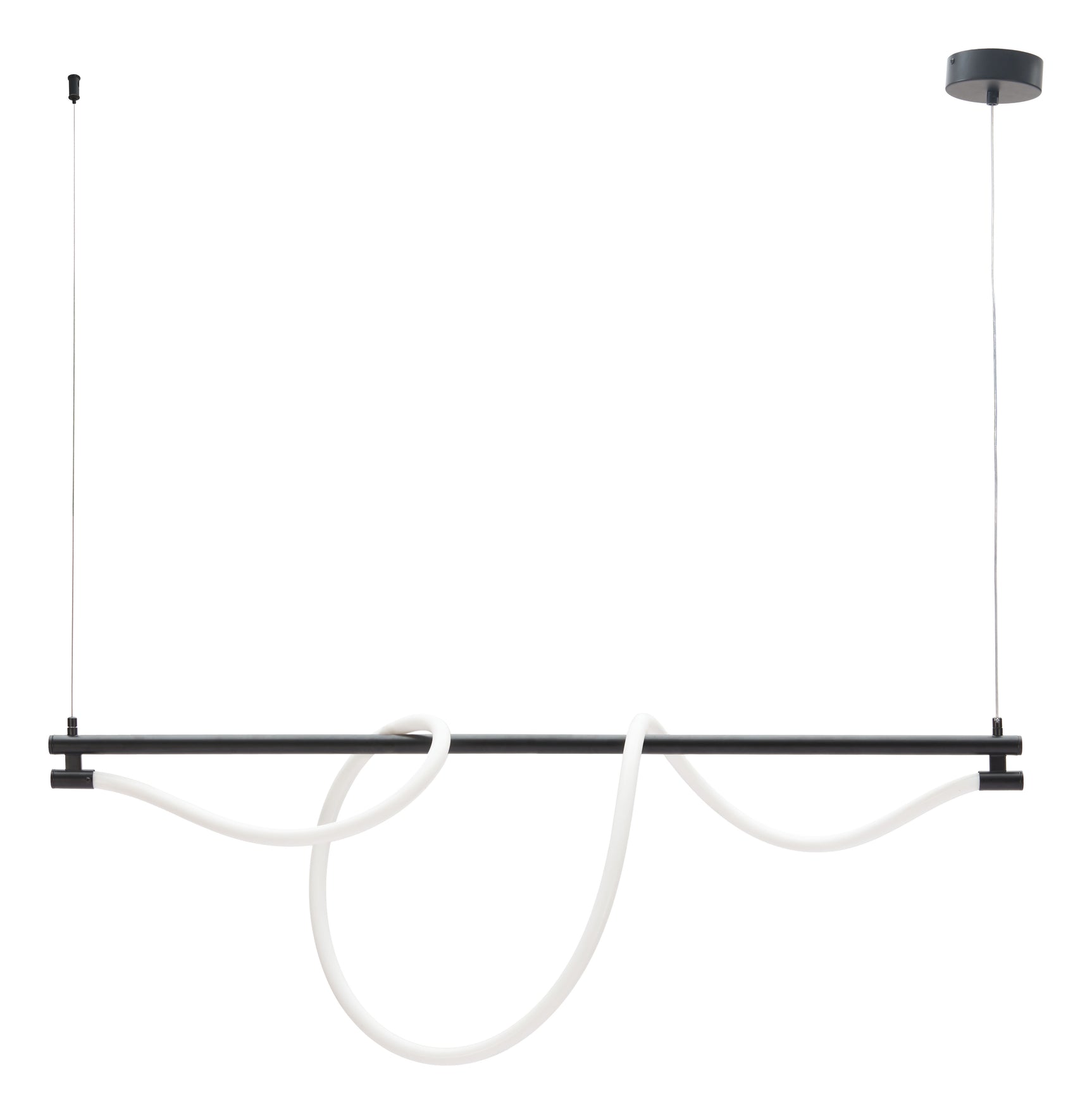 Adder Black Ceiling Lamp
