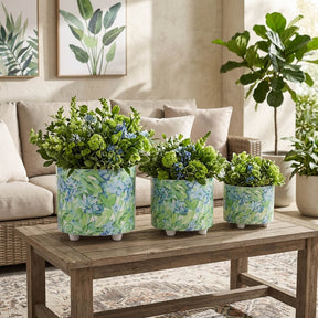 Harmonwind Blue/Green Planters (Set of 3)
