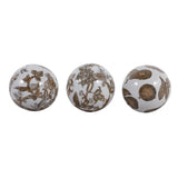 Elmley Brown/White Orbs (Set of 3)