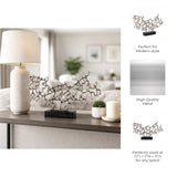 Sheltonbeach Silver/Black Decor