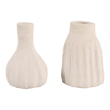 Dovermore Ivory/White Vases (Set of 2)