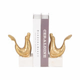 Waterloo Gold Sea Lion Bookends (Set of 2)