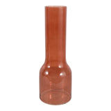 Hollisbeach Brown Small Glass Vase