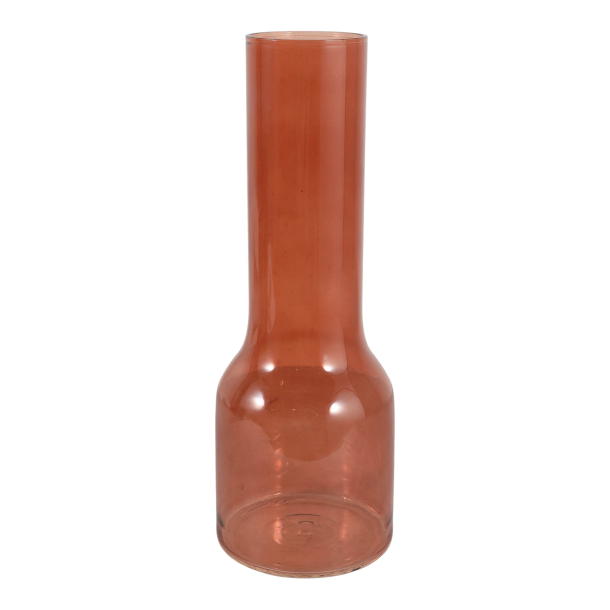 Hollisbeach Brown Small Glass Vase