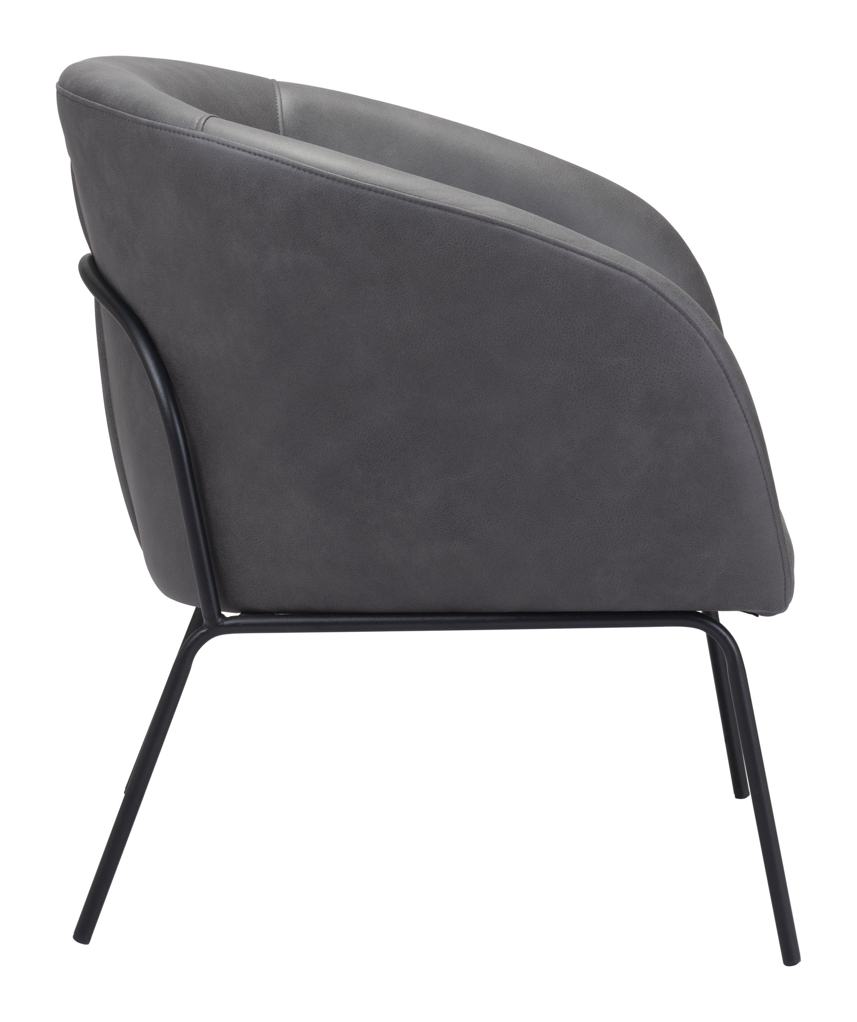 Quinten Vintage Gray Accent Chair