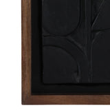Westmorland Black/Dark Brown Paper Mache Wall Art