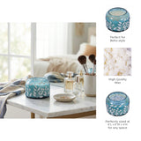Flynnshaw Blue/Ivory 33 Oz Jasmine Candle