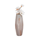 Atherton Multicolor Small Opal Finish Curved Glass Vase