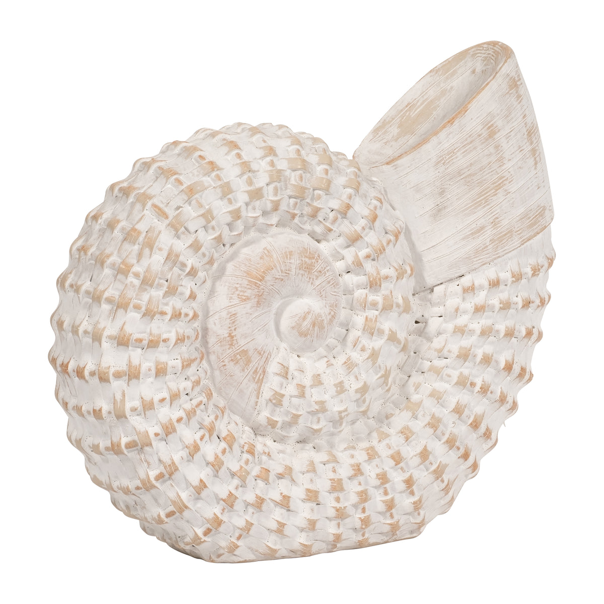 Essexrun White Shell Table Accent Decor