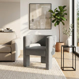 Carnadero Gray Round Back Chair